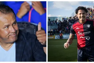 Gianluca Lapadula sigue disfrutando de sus vacaciones antes de empezar la temporada con Cagliari.