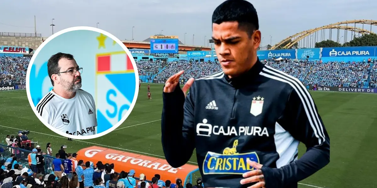 Grimaldo y Moreira en Sproting Cristal. / Foto: Sporting Cristal.