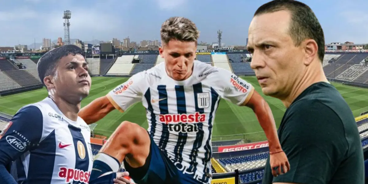 Jairo Concha, Catriel Cabellos y Alejandro Restrepo en Alianza Lima / Fútbol: Alianza Lima