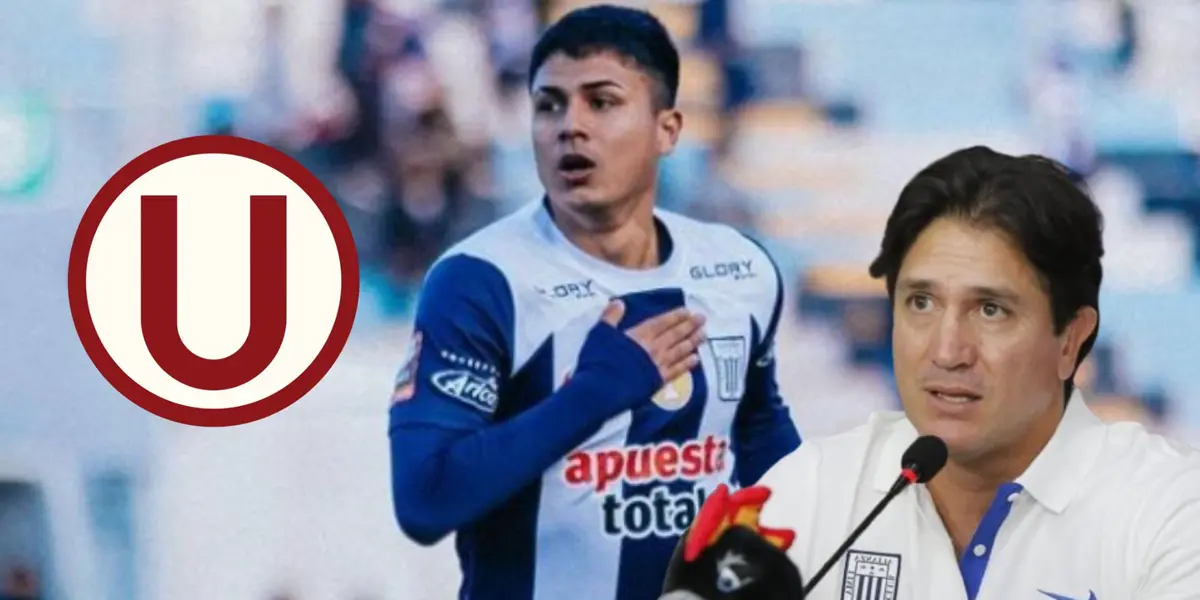 Jairo Concha y Bruno Marioni en Alianza Lima.