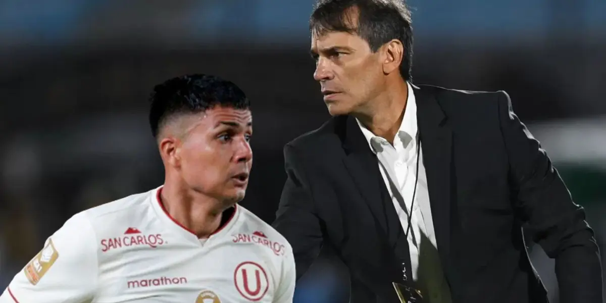 Jairo Concha y Fabián Bustos en Universitario de Deportes (Foto: Universitario)