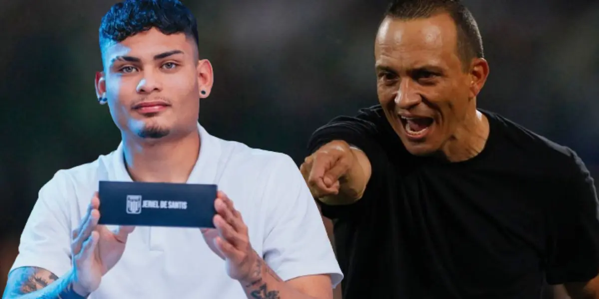 Jeriel De Santis y Alejandro Restrepo en Alianza Lima / Foto: Alianza Lima