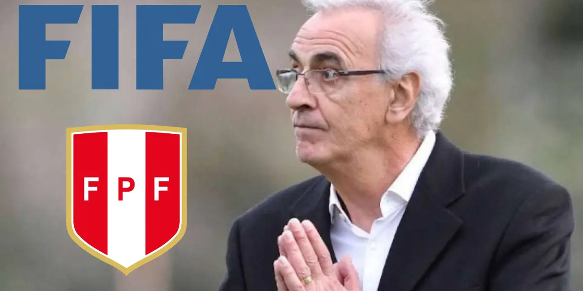 Jorge Fossati como entrenador de la Selección Peruana.