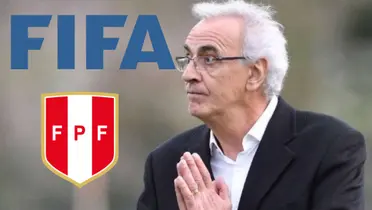 Jorge Fossati como entrenador de la Selección Peruana.