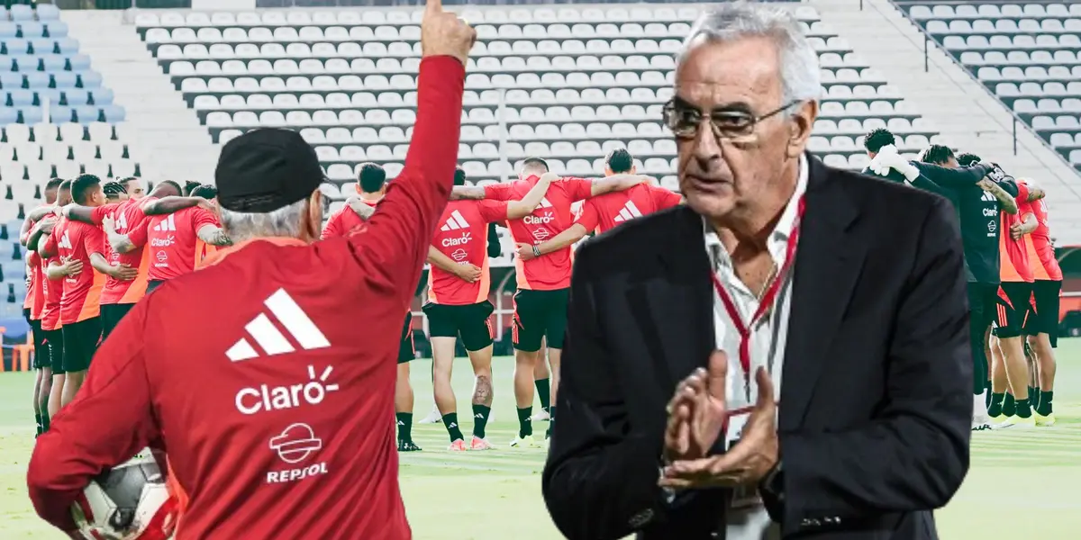 Jorge Fossati en su debut con la Selección Peruana (Foto: La Bicolor)