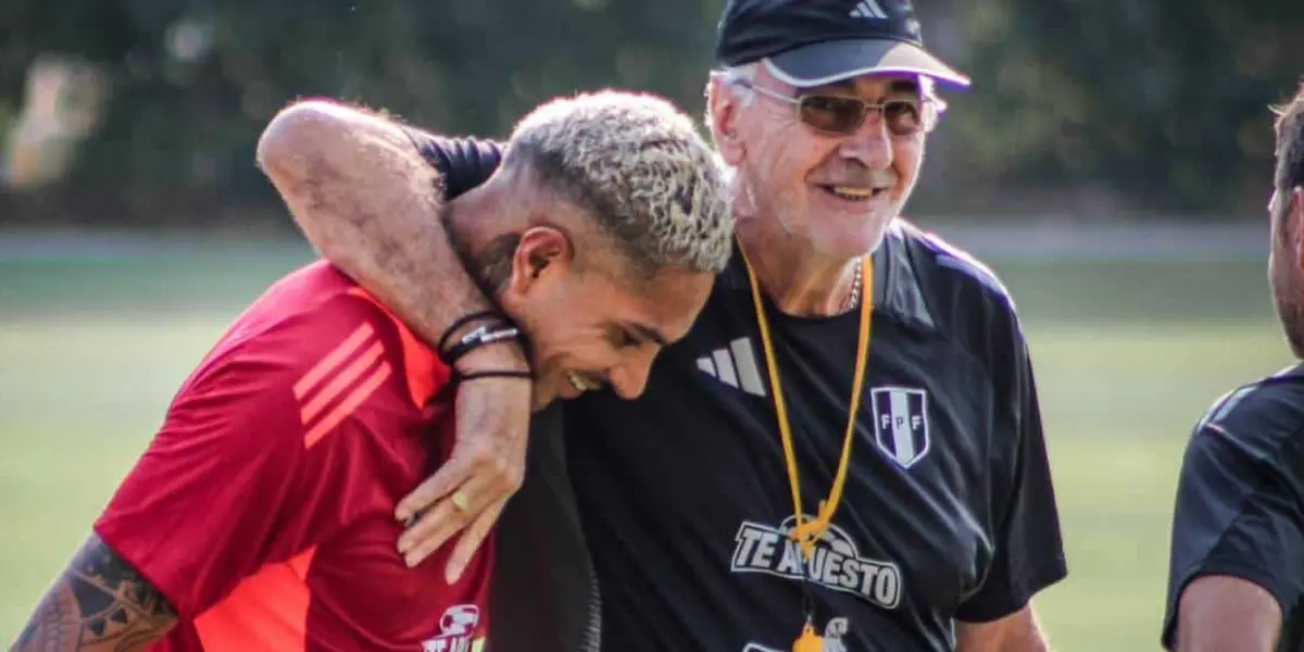 Jorge Fossati y Paolo Guerrero en la Selección Peruana / Foto: La Bicolor