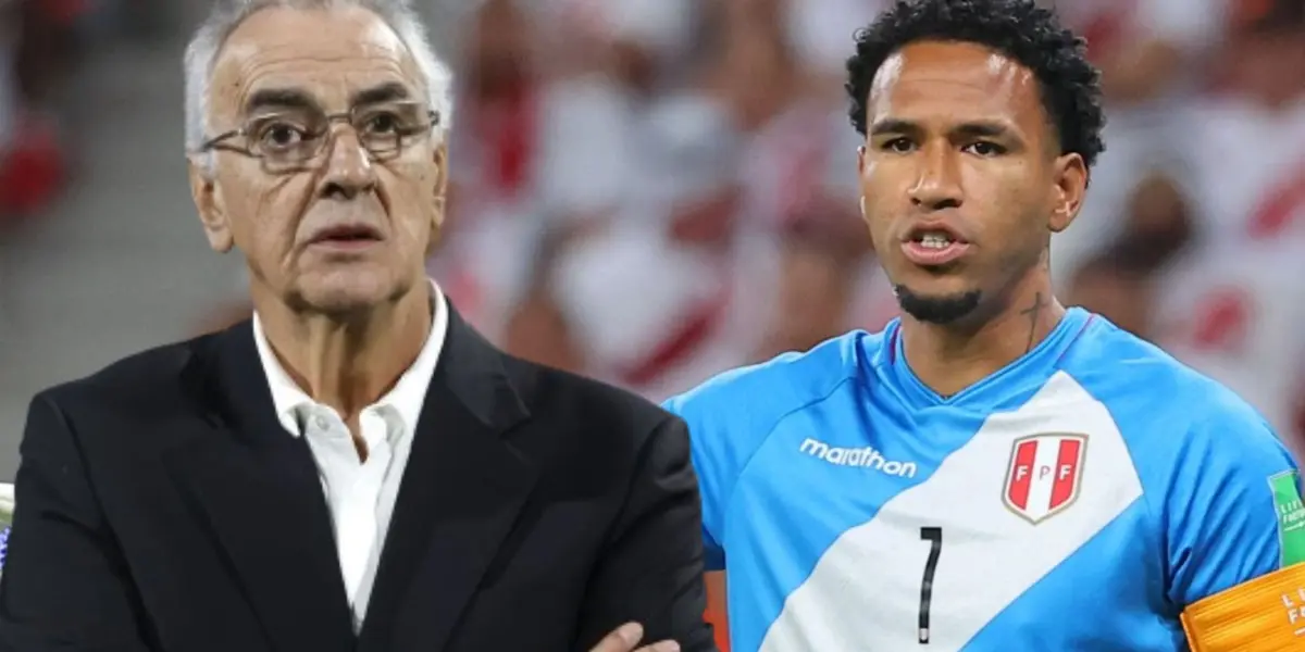 Jorge Fossati y Pedro Gallese en la Selección Peruana / Foto: Selección Peruana