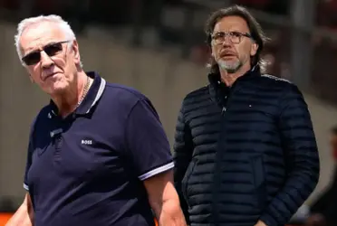 Jorge Fossati y Ricardo Gareca como DT's.