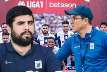 José Bellina y Mauricio Larriera en Alianza Lima.