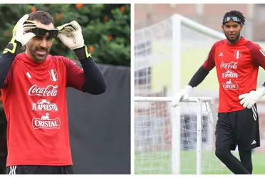 José Carvallo y Carlos Cáceda ensayaron con nueva tecnología en el tercer entrenamiento de la selección.