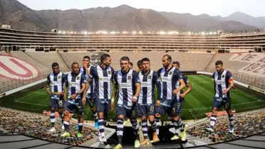 Jugadores de Alianza Lima en el Monumental de Ate / Foto: Universitario