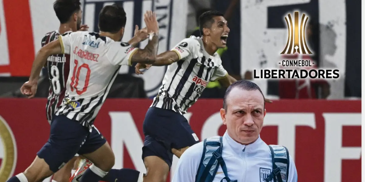 Kevin Serna en su debut con la Copa Libertadores (Foto: Alianza Lima)