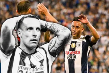 Lavandeira como jugador de Alianza Lima.