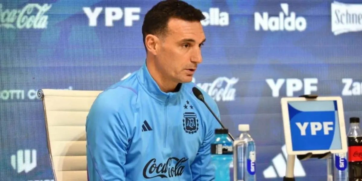 Lionel Scaloni, entrenador de la selección argentina, fue consultado sobre el partido entre Perú vs Argentina.