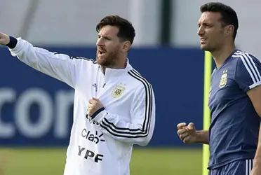 Lionel Scaloni estuvo en una rueda de prensa y habló de las chances de que Messi juegue ante Perú.