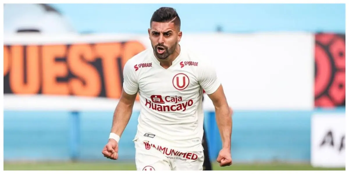 Luis Urruti se convirtió en el jugador indispensable para Universitario y además su máximo goleador.