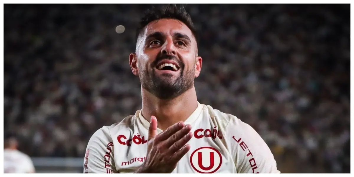 Luis Urruti y Emanuel Herrera le están regalando la victoria a Universitario tras jugarse el primer tiempo.