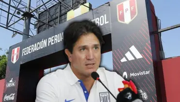 Marioni en Alianza Lima y la FPF. / Fuente: Alianza Lima.