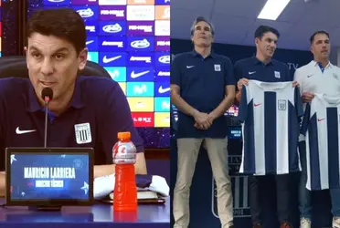 Mauricio Larriera fue presentado en Alianza Lima como el nuevo entrenador por la administración.