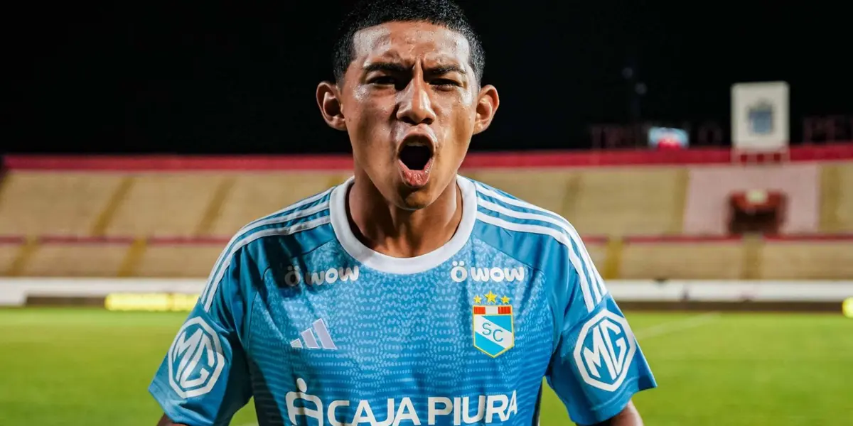 Maxloren Castro en Sporting Cristal / Foto: Sporting Cristal