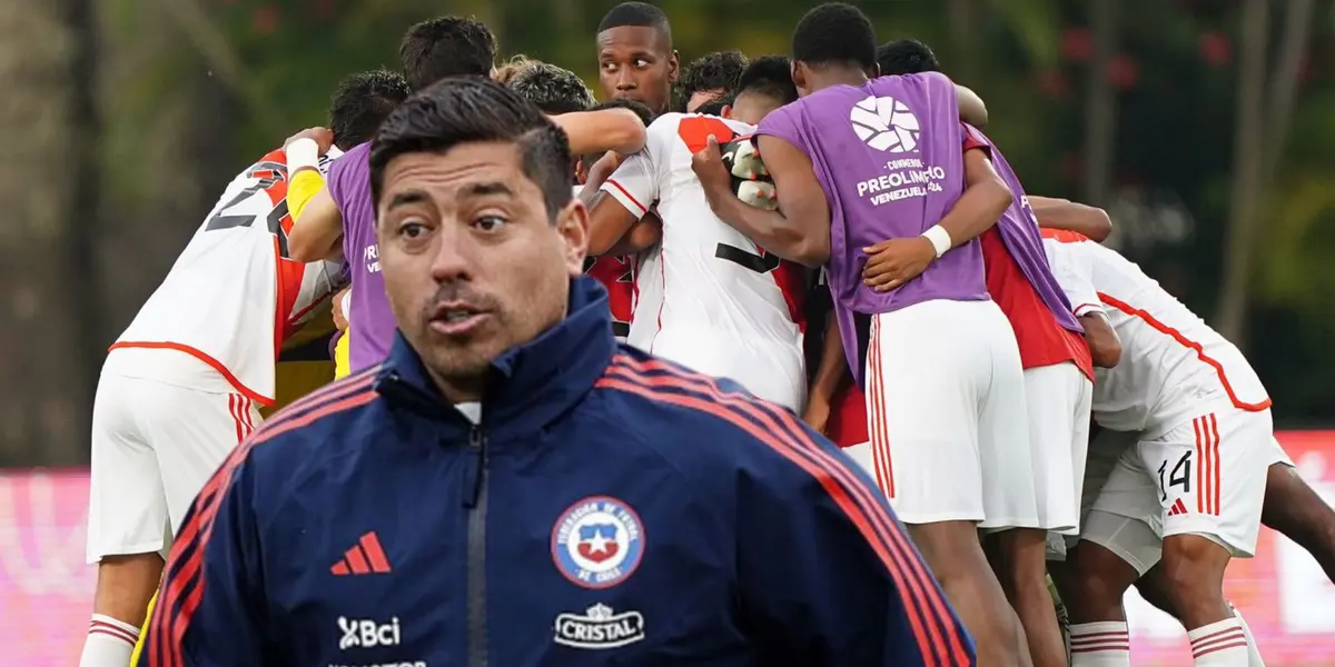 Nicolás Córdova y la Selección Peruana Sub 23.