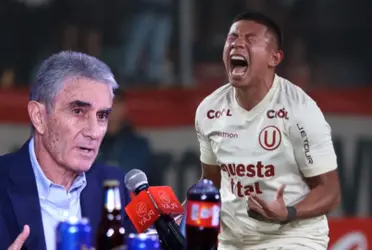 Oblitas en la FPF y Edison Flores en Universitario.