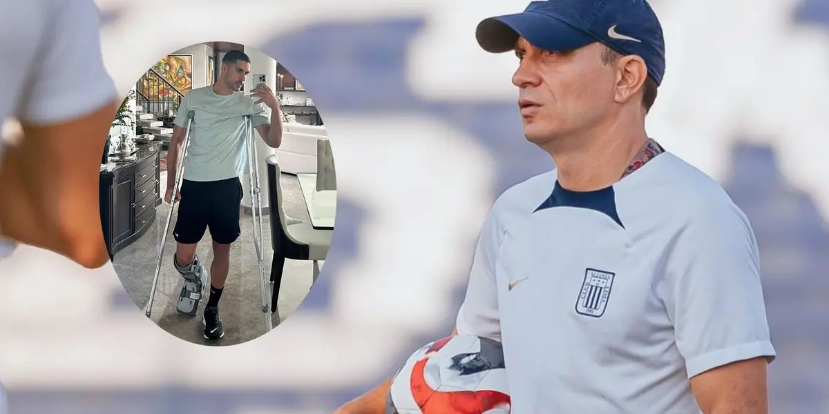 Pablo Sabbag y Alejandro Restrepo en Alianza Lima / Foto: Alianza Lima