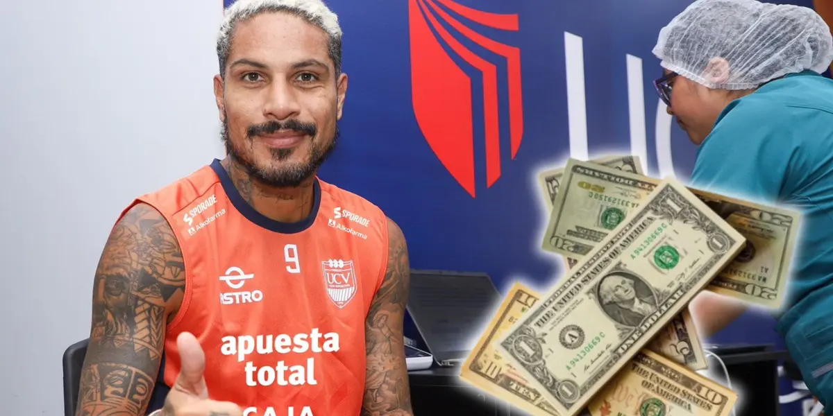 Paolo Guerrero como jugador de la UCV / Foto: Universidad César Vallejo