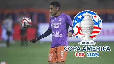 Paolo Guerrero con la camiseta de César Vallejo 