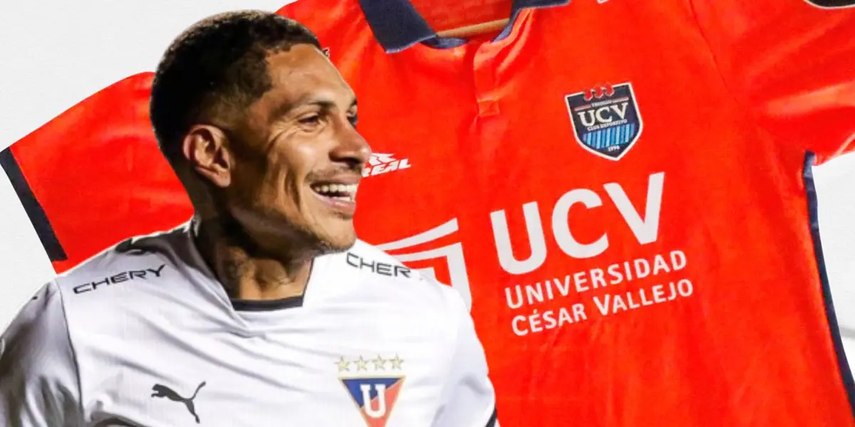 Paolo Guerrero en la UCV FC de Trujillo.