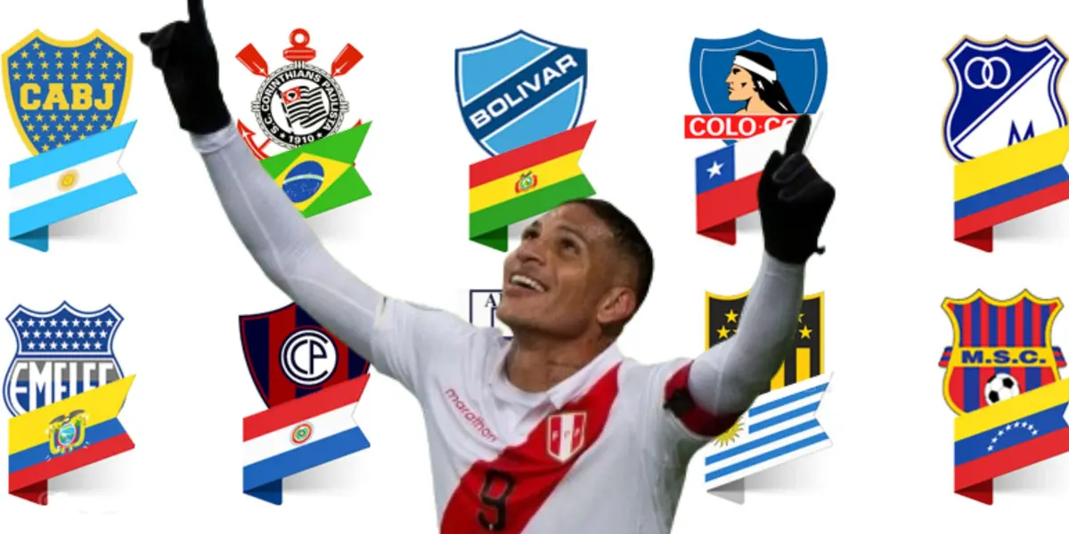 Paolo Guerrero en un gran equipo del continente.