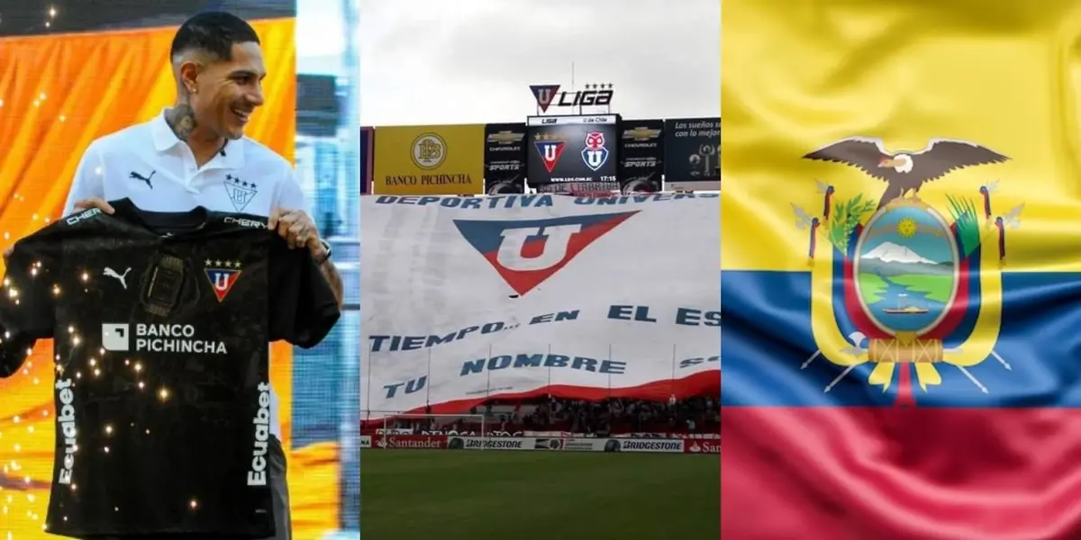 Paolo Guerrero firmó un contrato de seis meses con LDU de Quito que podría alargarse.