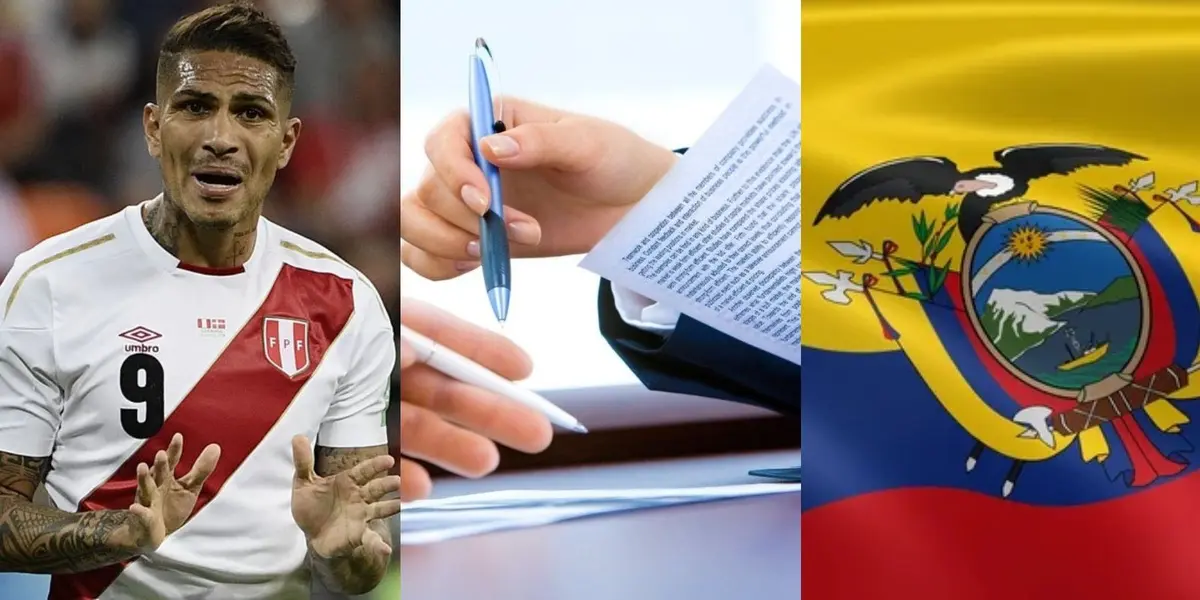 Paolo Guerrero fue oficializado como nuevo jugador de la Liga Deportiva Universitaria de Quito.