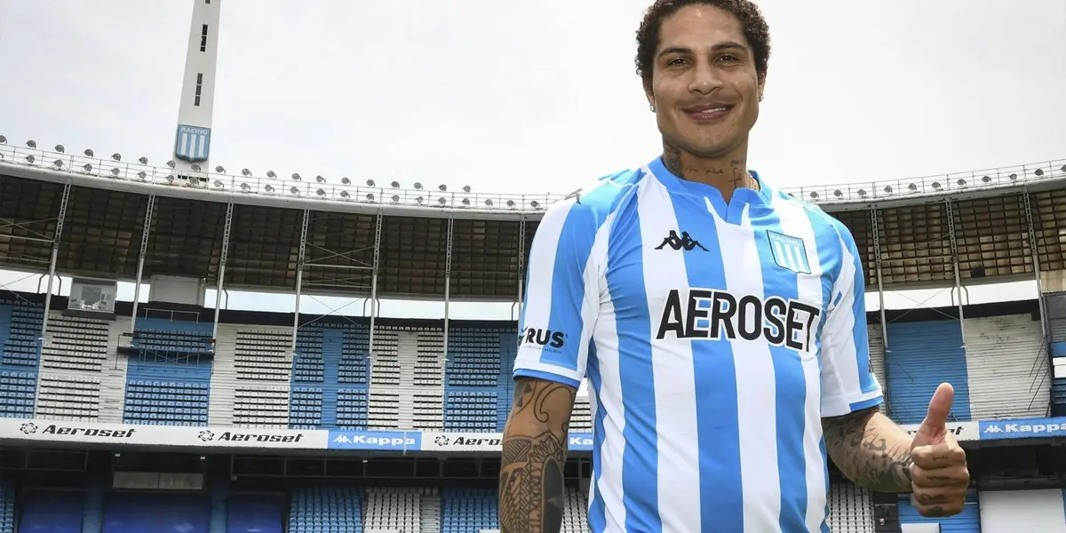 Paolo Guerrero progresa en los entrenamientos con Racing y va en busca de su mejor forma.