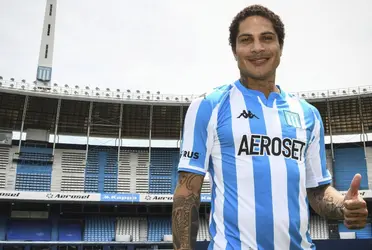 Paolo Guerrero progresa en los entrenamientos con Racing y va en busca de su mejor forma.