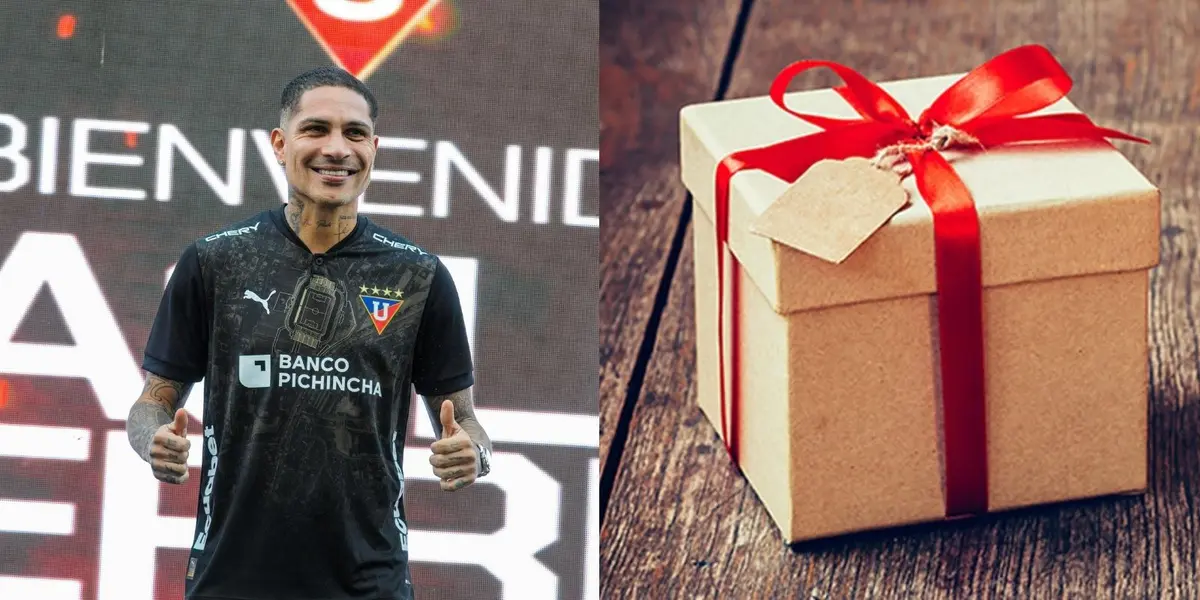 Paolo Guerrero ya se ganó el cariño de los hinchas y del mismo club LDU de Quito tras su arribo.