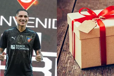 Paolo Guerrero ya se ganó el cariño de los hinchas y del mismo club LDU de Quito tras su arribo.