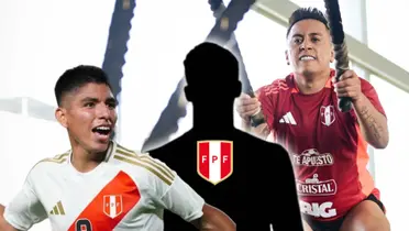 Piero Quispe y Christian Cueva como jugadores de la Selección Peruana. (Foto: La Bicolor)