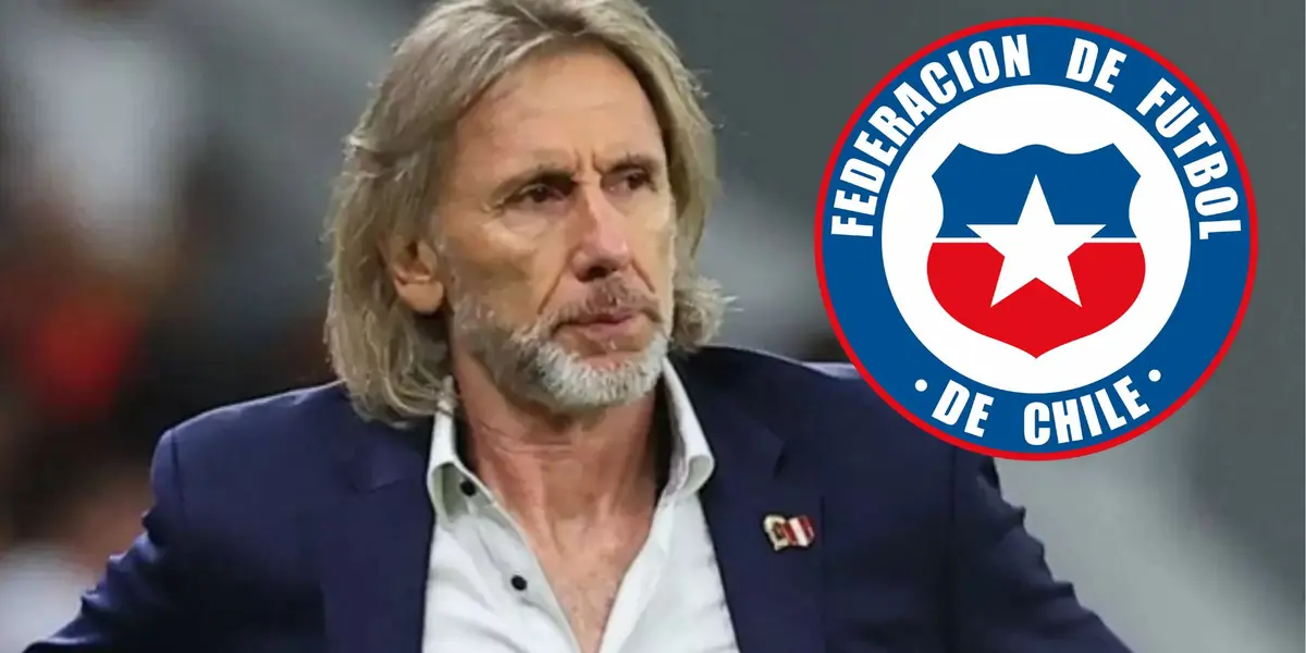 Ricardo Gareca como entrenador de la Selección Chilena / Foto: Selección Peruana