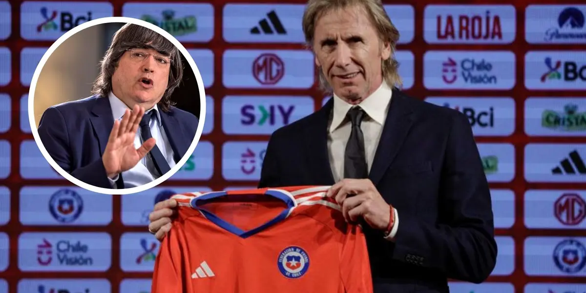 Ricardo Gareca como entrenador de la selección de Chile. / Foto: Selección Chilena.