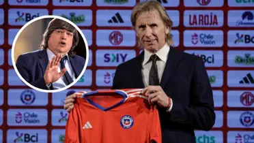 Ricardo Gareca como entrenador de la selección de Chile. / Foto: Selección Chilena.