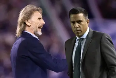 Ricardo Gareca y César Farías como entrenadores.