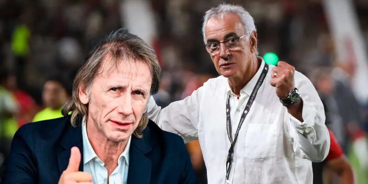 Ricardo Gareca y Jorge Fossati como Dt's.