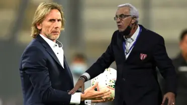 Ricardo Gareca y Jorge Fossati como DT's.