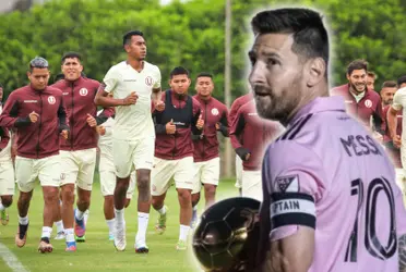 Universitario de Deportes con Messi de la MLS.