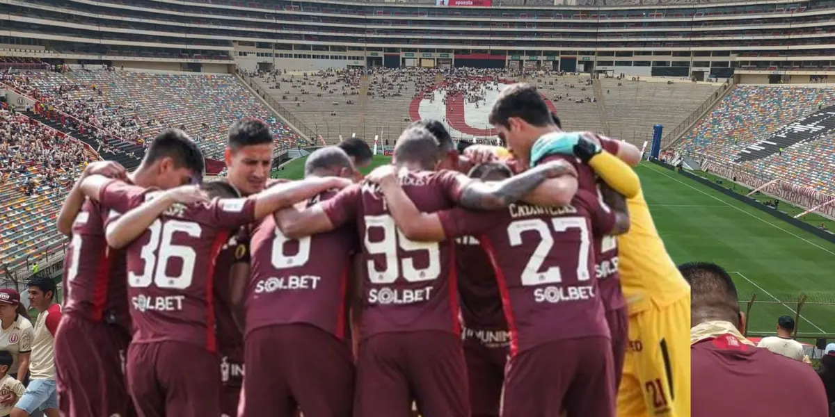 Universitario de Deportes en el Monumental.